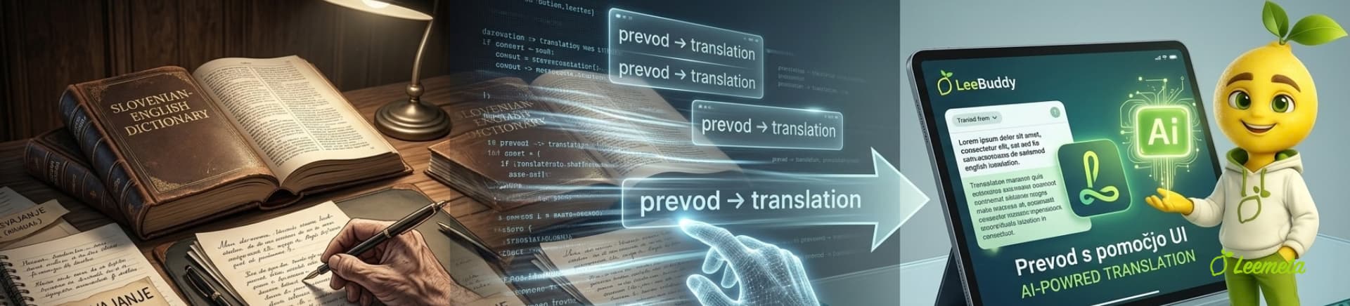 Od slovarja do umetne inteligence Ob mednarodnem dnevu prevajalcev se oziramo od papirnatih slovarjev do umetne inteligence, ki danes pomaga prevajati tudi celotne dokumente.