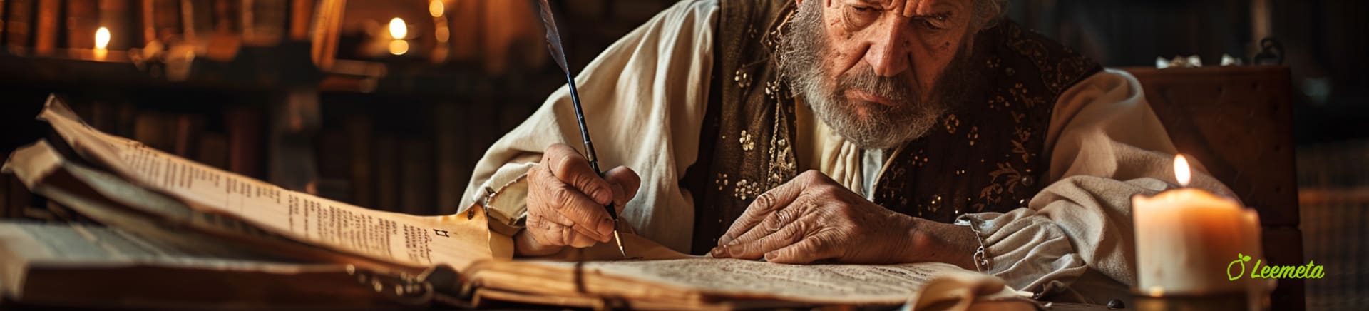 Primož Trubar – začetnik pisane slovenščine Primož Trubarj s knjigo v roki kot simbol začetkov slovenskega jezika.